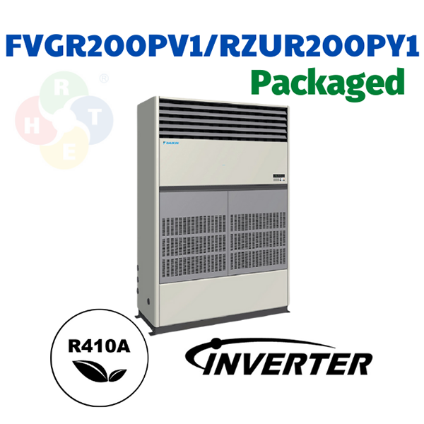 Điều hòa Packaged đặt sàn thổi trực tiếp Daikin 1 chiều Inverter 68.000BTU FVGR200PV1/RZUR200PY1
