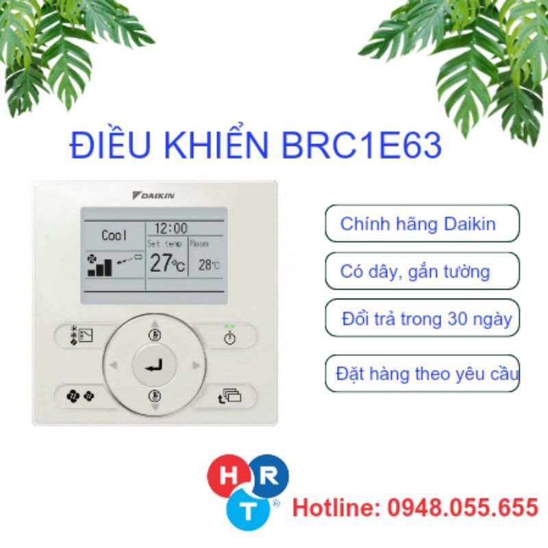 Điều khiển có dây Daikin BRC1E63