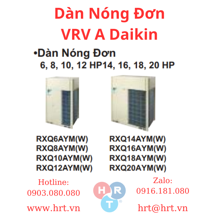 Dàn Nóng Đơn VRV A Daikin