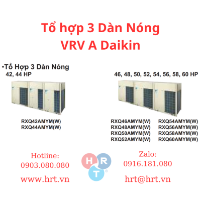 Tổ hợp 3 Dàn Nóng VRV A Daikin
