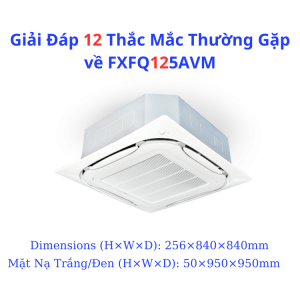 Giải Đáp 12 Thắc Mắc Thường Gặp về FXFQ125AVM