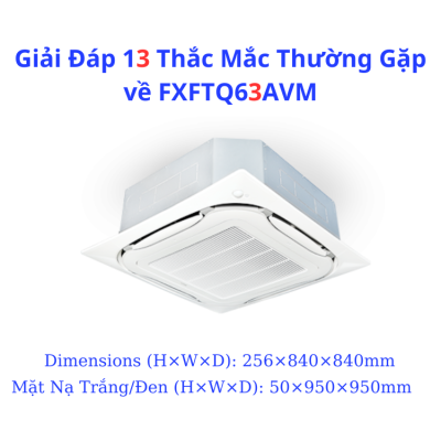 Giải Đáp 13 Thắc Mắc Thường Gặp về FXFTQ63AVM