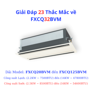 Giải Đáp 23 Thắc Mắc về FXCQ32BVM