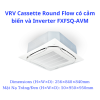 VRV Dàn Lạnh Cassette Đa Hướng Thổi FXFSQ25AVM