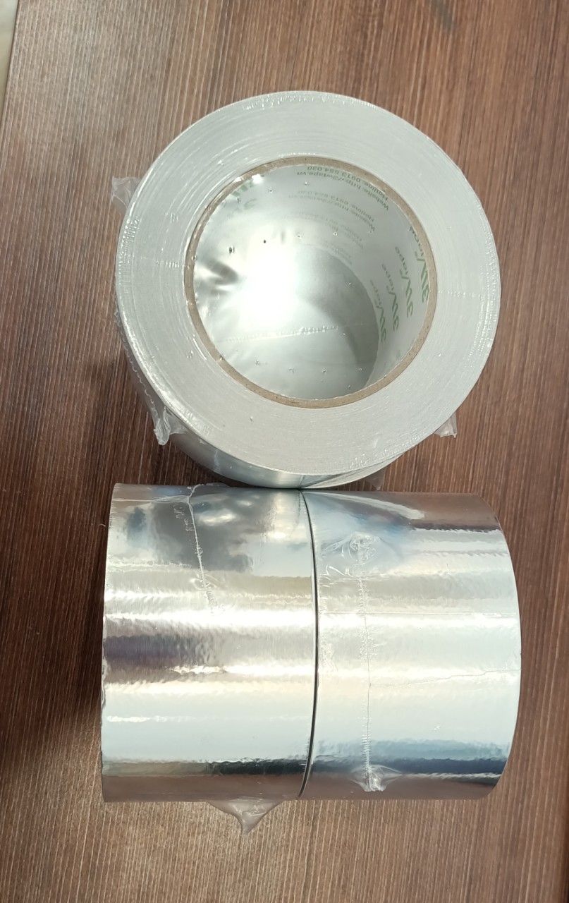 Băng keo bạc băng keo nhôm khổ 72x50m siêu dai - Ảnh 3