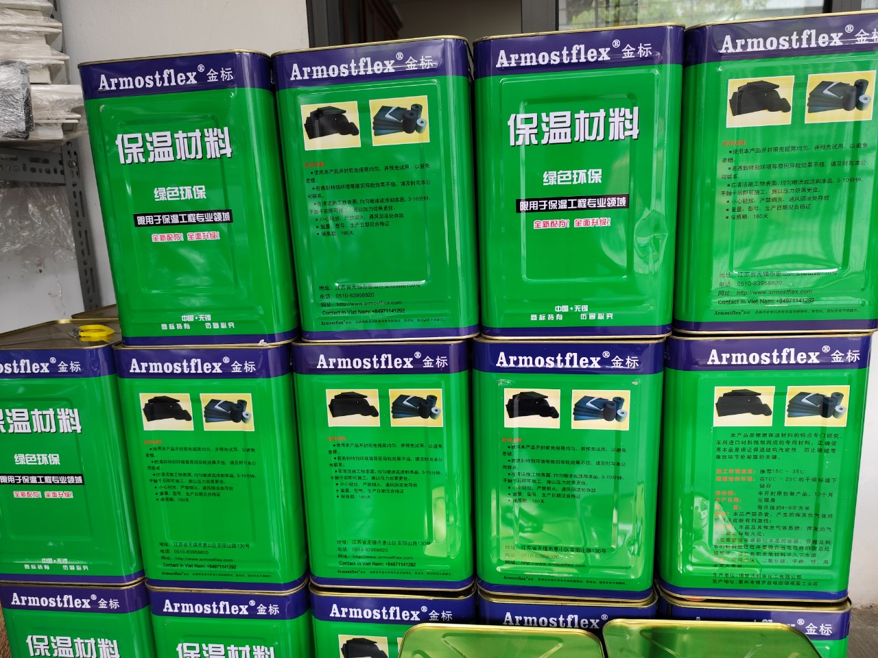 Keo dán bảo ôn Armostflex 200 chất kết dính cao - Ảnh 6