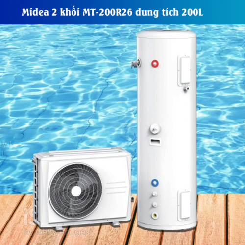 Máy Bơm Nhiệt Midea MT-200R26