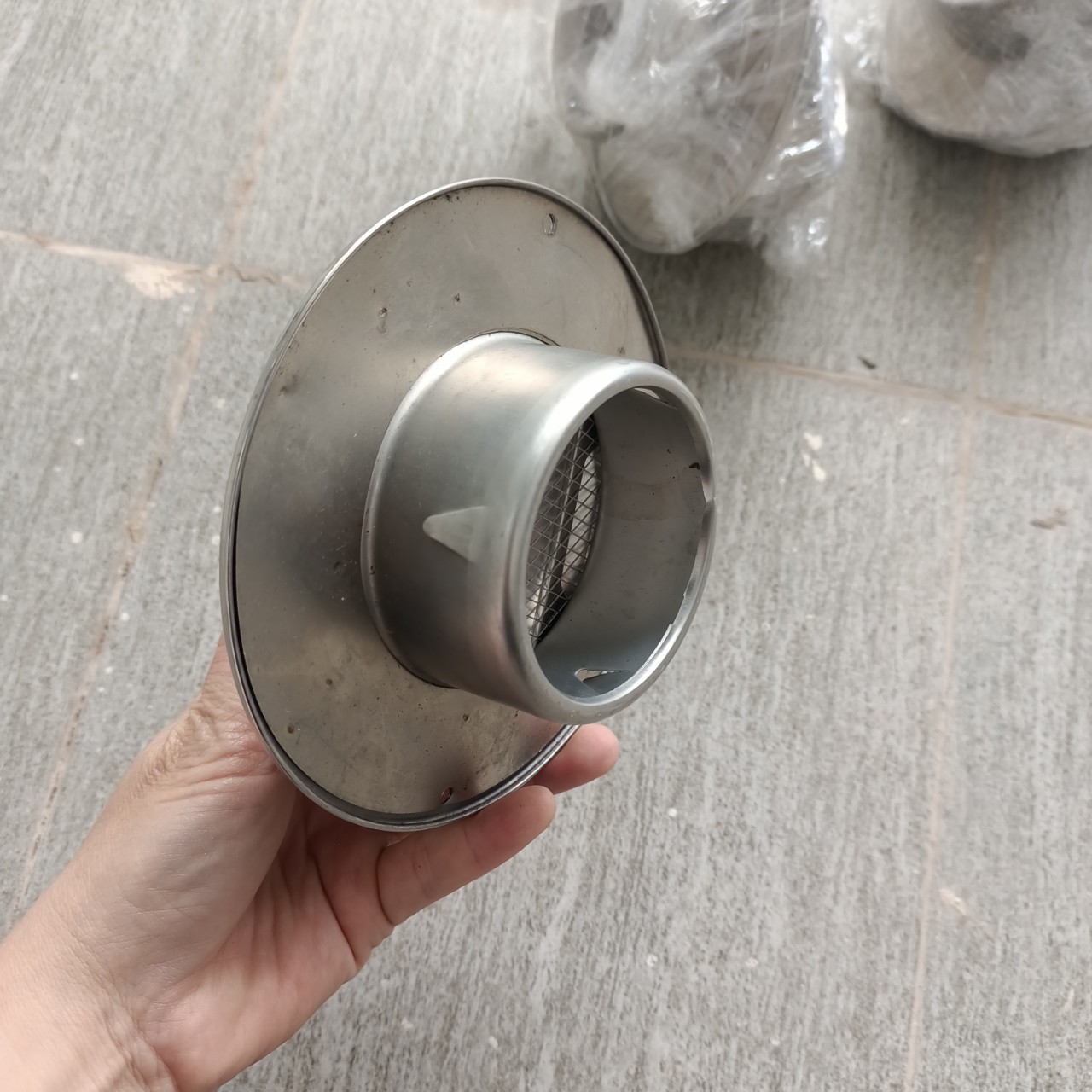 Chụp che mưa inox D100mm, chụp thông hơi inox, ventcap - Ảnh 5