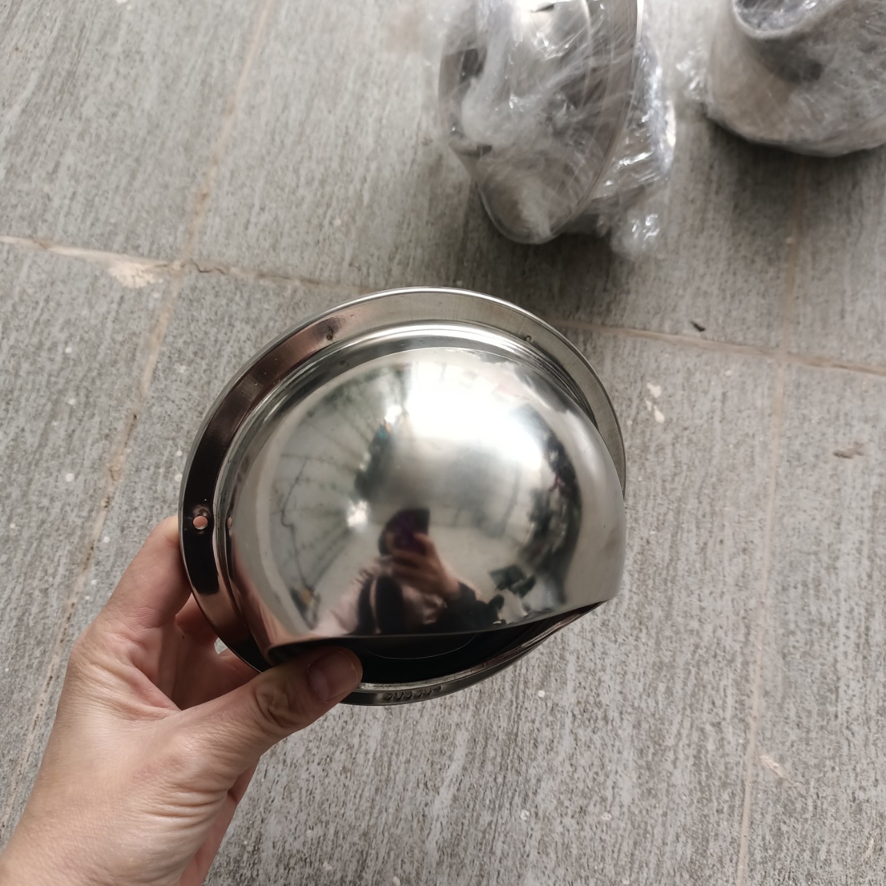 Chụp che mưa inox D100mm, chụp thông hơi inox, ventcap - Ảnh 7