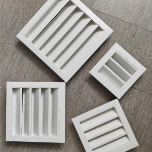 Cửa gió nan Z kèm lưới chắn côn trùng 450x450mm
