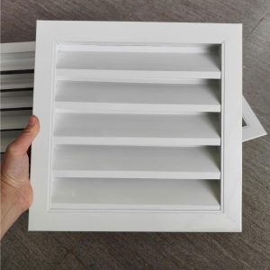 Cửa chớp nan Z KT 300x300mm kèm lưới chắn côn trùng