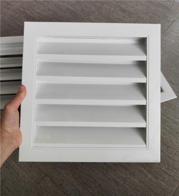 Cửa chớp nan Z KT 300x300mm kèm lưới chắn côn trùng