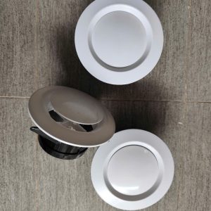 Cửa gió tròn kiểu đĩa D200mm chất liệu nhựa