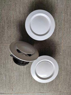 Cửa gió tròn kiểu đĩa D200mm chất liệu nhựa